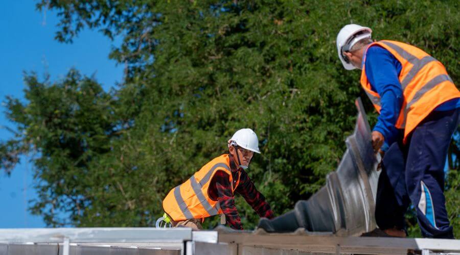 Professional new roof installation services in Merrifield, MN
